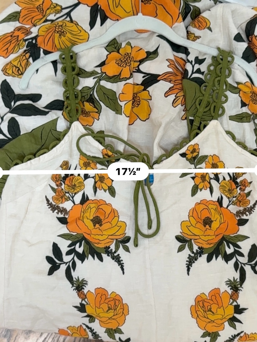 Farm Rio x Anthropologie Sleeveless V-Neck A-Line Maxi Dress Fall Crochet NWOT - Picture 12 of 14